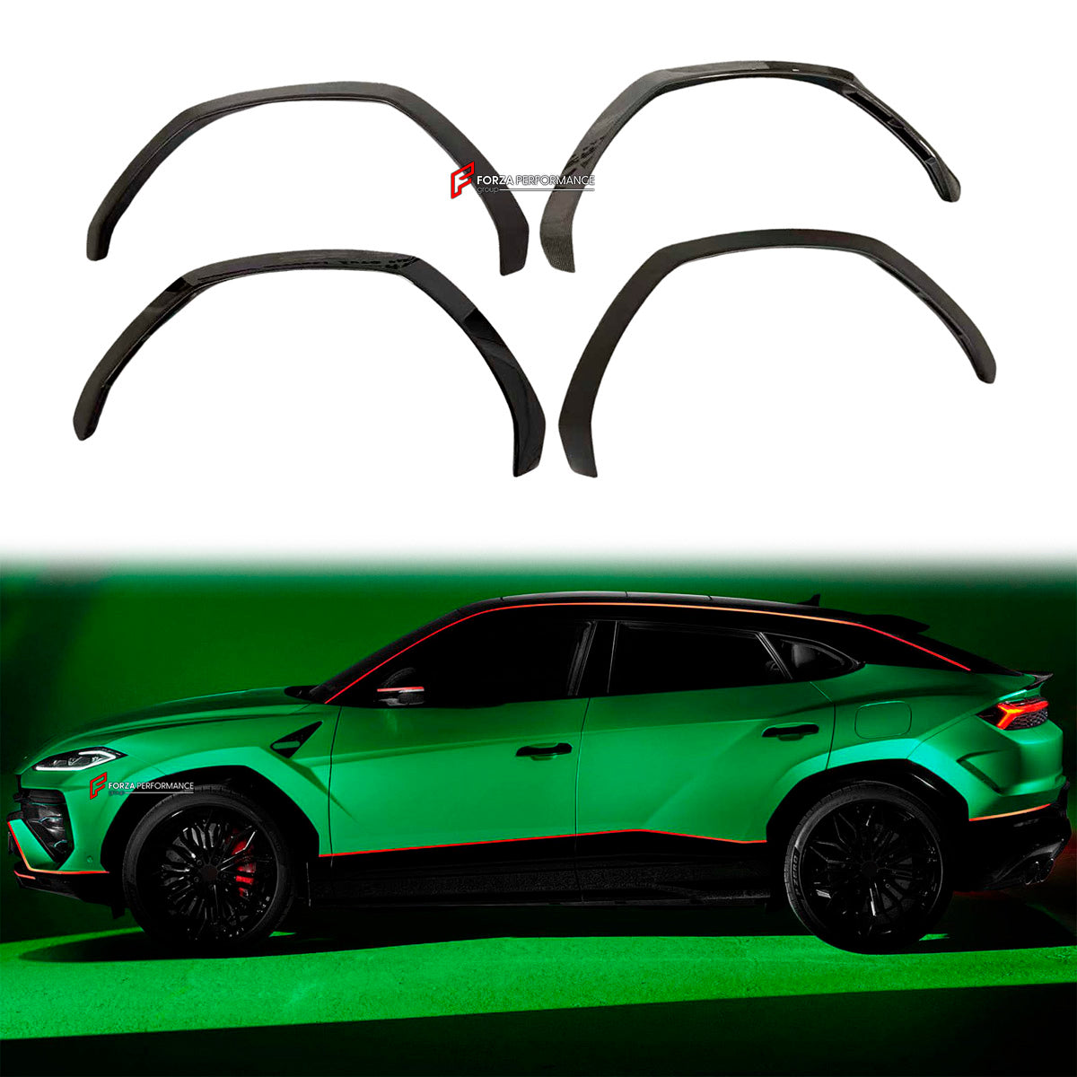 FENDER FLARES for LAMBORGHINI URUS SE 2018+