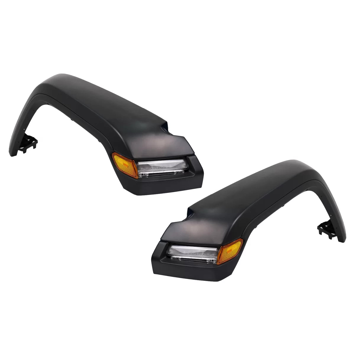 Fender Flares with LED DRL Sequential Dynamic Turning Lights suitable for Jeep Wrangler JL (2018-2024) – product image 1