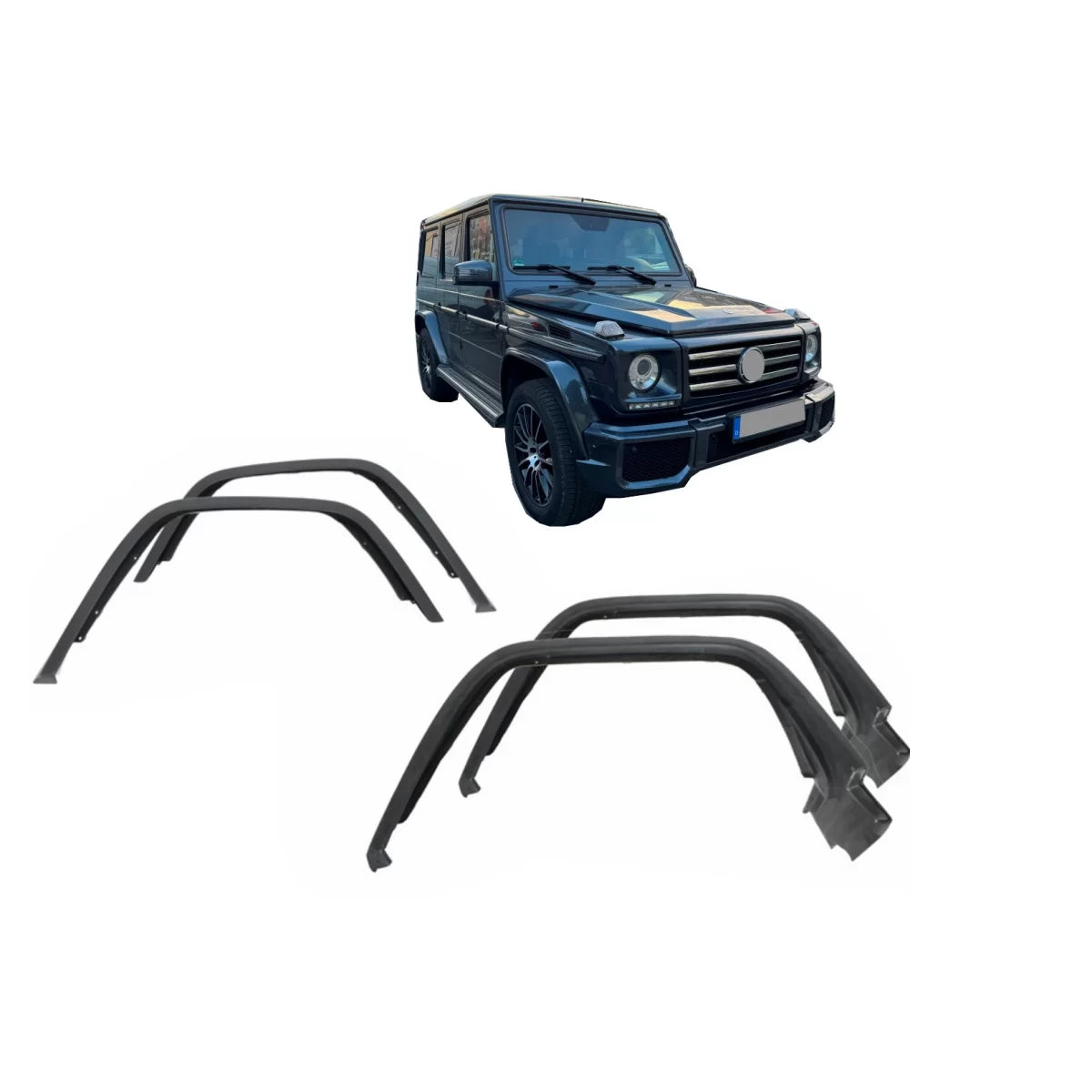 Fender Flares Wheel Arches suitable for Mercedes G-Class W463 (1989-2013) G65 G63 Design – product image 1