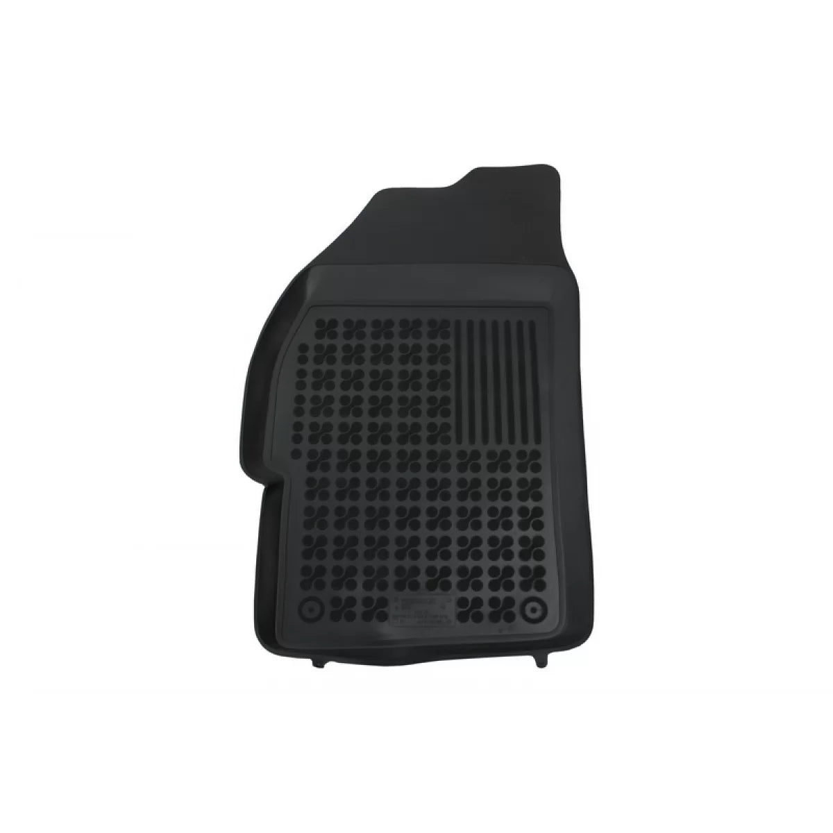 Rubber Floor Mat Black suitable for CHEVROLET Spark II 2010-2013 – product image 1