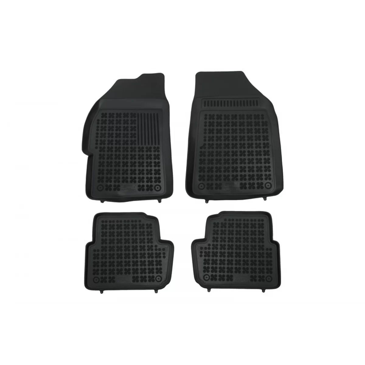 Rubber Floor Mat Black suitable for CHEVROLET Spark II 2010-2013 – product image 1