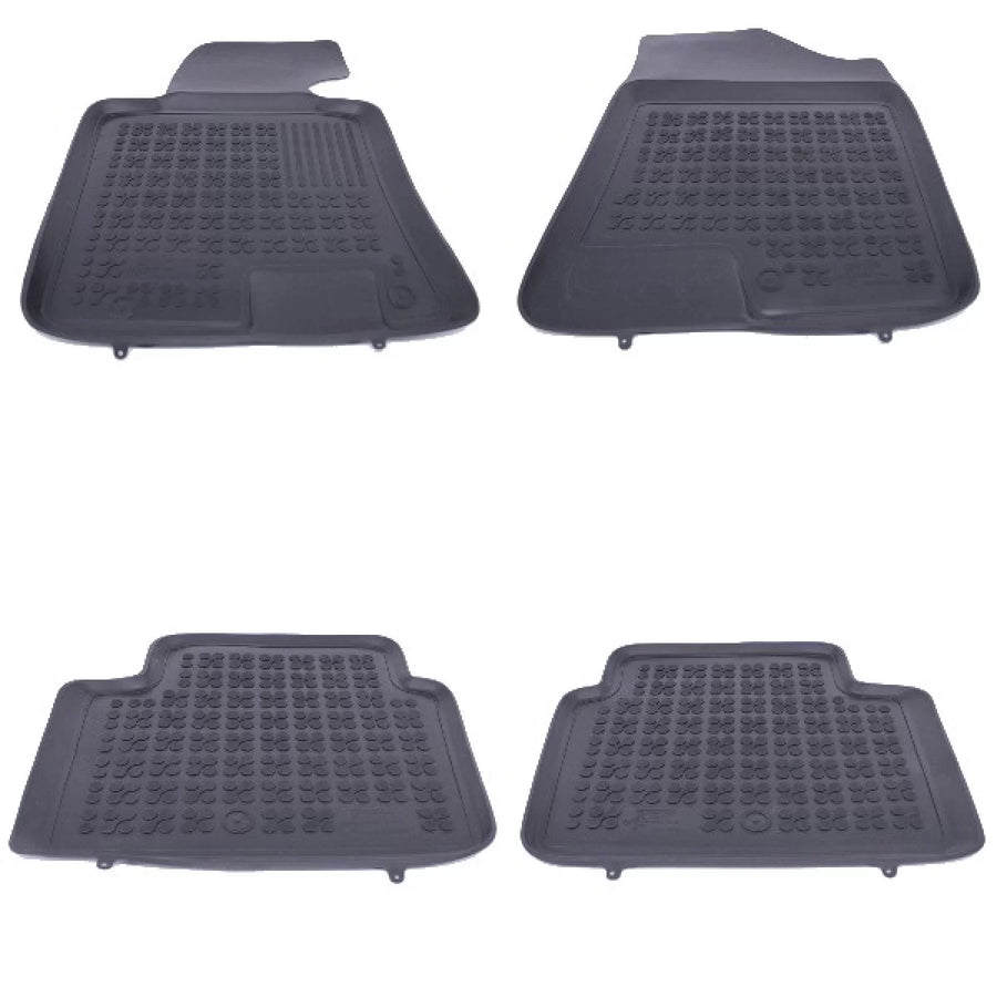Floor mat Rubber Black HYUNDAI i30 II Hatchback Wagon 2012+, suitable for KIA Cee'd II Hatchback Wagon 2012-2018, ProCee'd 20