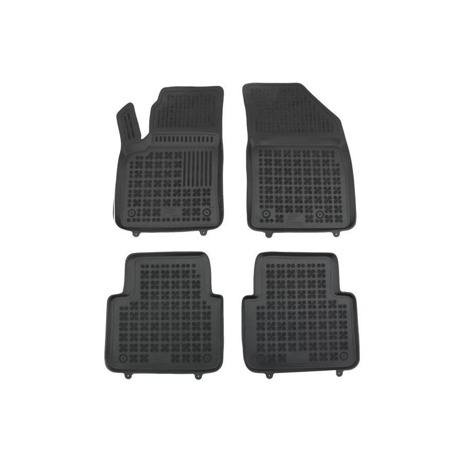 Floor mat Rubber Black suitable for OPEL CROSSLAND X (2017+) – product image 1