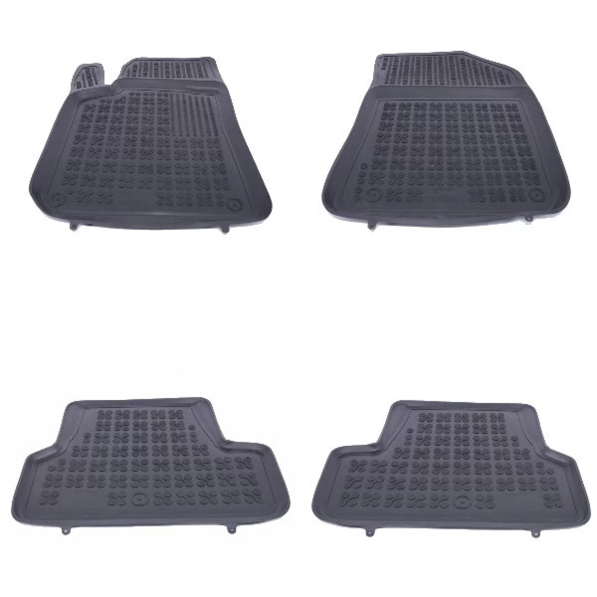 Floor mat rubber suitable for PEUGEOT 308 2013+ Black – product image 1