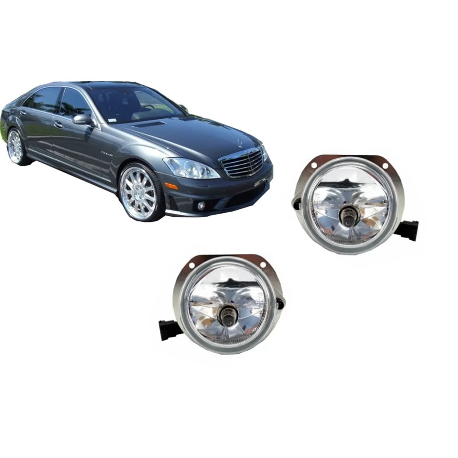 Fog Lights Projectors suitable for Mercedes W221 S63 S65 E-Class W204 C-Class W164 W209 CLK Not Standard Bumpers – product im