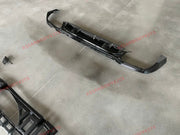 REAR DIFFUSER WITH BLACK EXHAUST TIPS for MERCEDES BENZ E-CLASS W213 E53 2020+