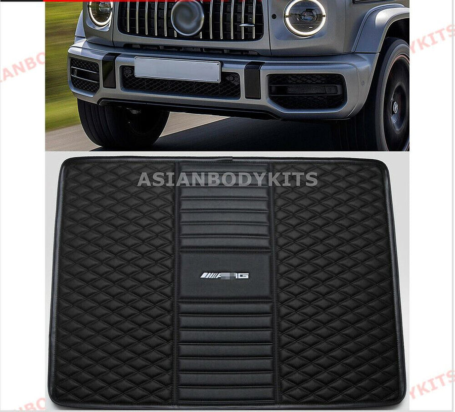 Buy Now ECO LEATHER TRUNK MAT for MERCEDES BENZ G CLASS W463A W464 G350 G550 G63 2018 - 2024 and upgrade car parts from SIR Tuning at the Best Price. Headlights, Tail lights, Bodykits, Navigations, body kit and more - Fast & Free Shipping within Europe, US & Worldwide.