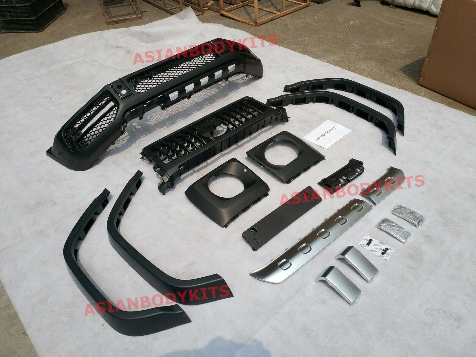 CONVERSION MERCEDES BENZ G CLASS W463A W464 G63 WIDE BODY KIT for MERCEDES BENZ G CLASS W463A W464 G350 G500 G550 2018 - 2024