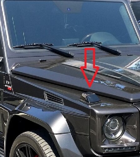 SMOKED TURN SIGNAL CORNER LIGHTS for MERCEDES BENZ G CLASS W463 G350 G500 G63 1990 - 2017