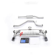 VALVED EXHAUST CATBACK MUFFLER for Ford Focus C346 1.5T