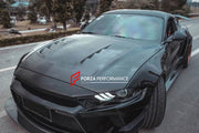 CARBON FIBER HOOD BONNET for FORD MUSTANG S550.2 2018 - 2023