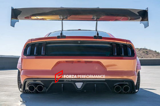 Buy Now CARBON FIBER REAR DIFFUSER FOR FORD MUSTANG S550.1 2015-2017 and upgrade car parts from SIR Tuning at the Best Price. Headlights, Tail lights, Bodykits, Navigations, Carbon body kit and more - Fast & Free Shipping within Europe, US & Worldwide.