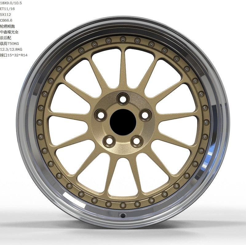2-PIECE FORGED WHEELS HTR for ALL MODELS