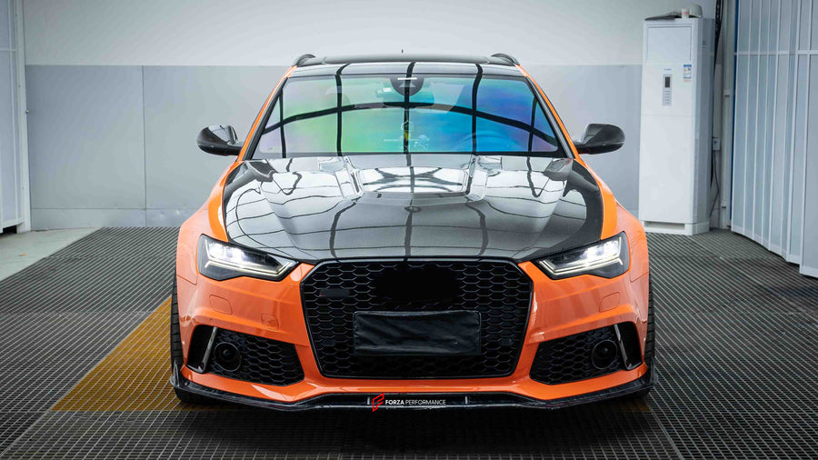 Buy Now FORGED CARBON BODY KIT FOR AUDI RS6 C7 2013-2018 and upgrade car parts from SIR Tuning at the Best Price. Headlights, Tail lights, Bodykits, Navigations, Carbon body kit and more - Fast & Free Shipping within Europe, US & Worldwide.