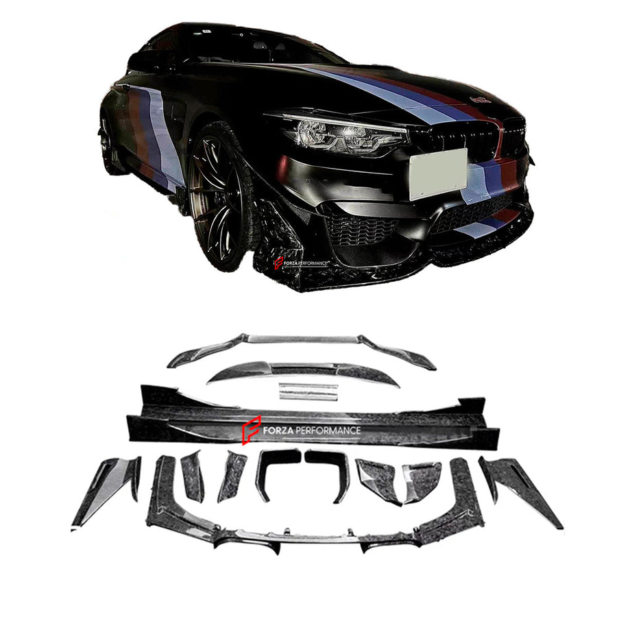Buy Now FORGED CARBON BODY KIT for BMW M4 F82 and upgrade car parts from SIR Tuning at the Best Price. Headlights, Tail lights, Bodykits, Navigations, body kit and more - Fast & Free Shipping within Europe, US & Worldwide.