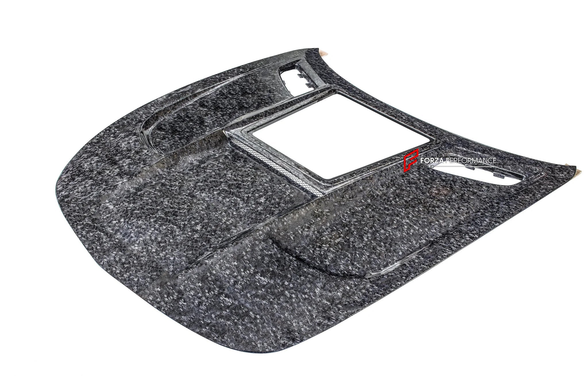 FORGED CARBON HOOD BONNET for MERCEDES BENZ C190 AMG GT GTS GTC GTR | BLACK SERIES STYLE