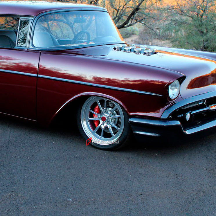 Buy Now FORGED CLASSIC WHEELS RIMS for CHEVROLET BEL AIR 1957 and upgrade car parts from SIR Tuning at the Best Price. Headlights, Tail lights, Bodykits, Navigations, wheels and more - Fast & Free Shipping within Europe, US & Worldwide.