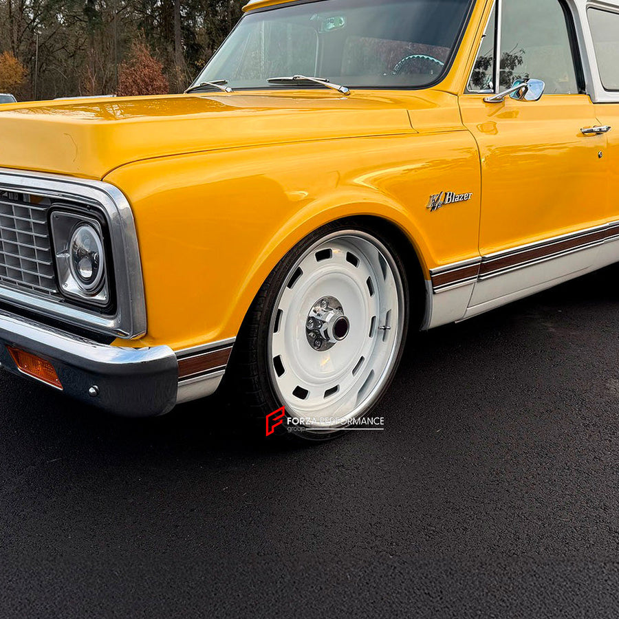 Buy Now FORGED CLASSIC WHEELS RIMS for CHEVROLET K5 BLAZER 1972 and upgrade car parts from SIR Tuning at the Best Price. Headlights, Tail lights, Bodykits, Navigations, wheels and more - Fast & Free Shipping within Europe, US & Worldwide.