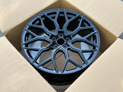 FORGED WHEELS RIMS FOR LAND ROVER RANGE ROVER AUTOBIOGRAPHY L460 GLOSSY BLACK T24