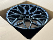 FORGED WHEELS RIMS FOR LAND ROVER RANGE ROVER AUTOBIOGRAPHY L460 GLOSSY BLACK T24