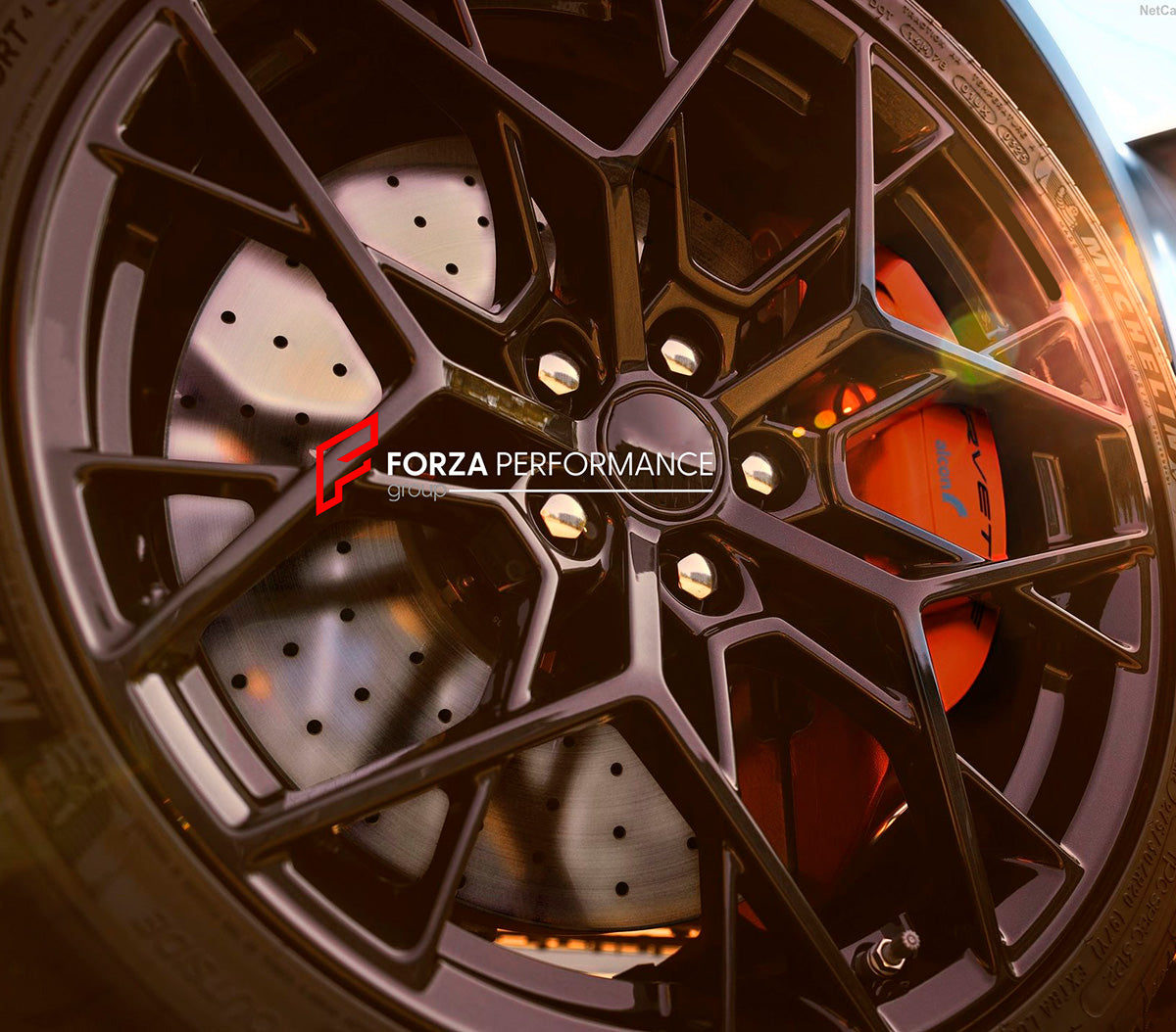 FORGED WHEELS RIMS for CHEVROLET CORVETTE ZR1X QUAIL SILVER LIMITED EDITION 2026