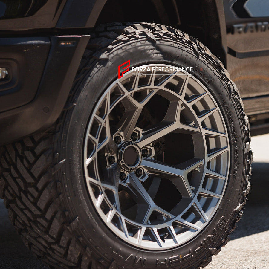 Buy Now FORGED WHEELS RIMS for DODGE RAM TRX 2021+ and upgrade car parts from SIR Tuning at the Best Price. Headlights, Tail lights, Bodykits, Navigations, wheels and more - Fast & Free Shipping within Europe, US & Worldwide.