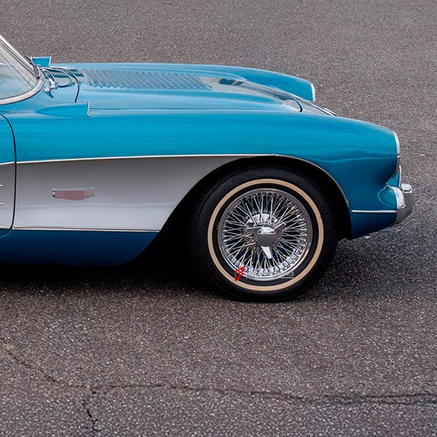 FORGED WIRE WHEELS RIMS for CHEVROLET CORVETTE C1 1956