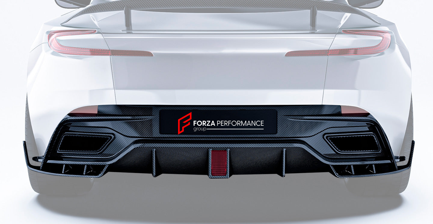 DRY CARBON REAR DIFFUSER for ASTON MARTIN DB11 2016 - 2023