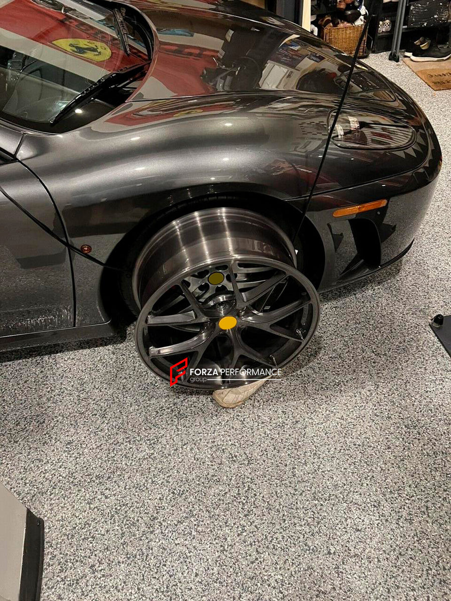 Buy Now 20 INCH FORGED WHEELS RIMS for FERRARI F430 SPIDER 2009 and upgrade car parts from SIR Tuning at the Best Price. Headlights, Tail lights, Bodykits, Navigations, Gallery and more - Fast & Free Shipping within Europe, US & Worldwide.