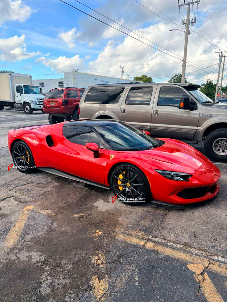 Buy Now 20 INCH FORGED WHEELS RIMS for FERRARI 296 GTS and upgrade car parts from SIR Tuning at the Best Price. Headlights, Tail lights, Bodykits, Navigations, wheels and more - Fast & Free Shipping within Europe, US & Worldwide.