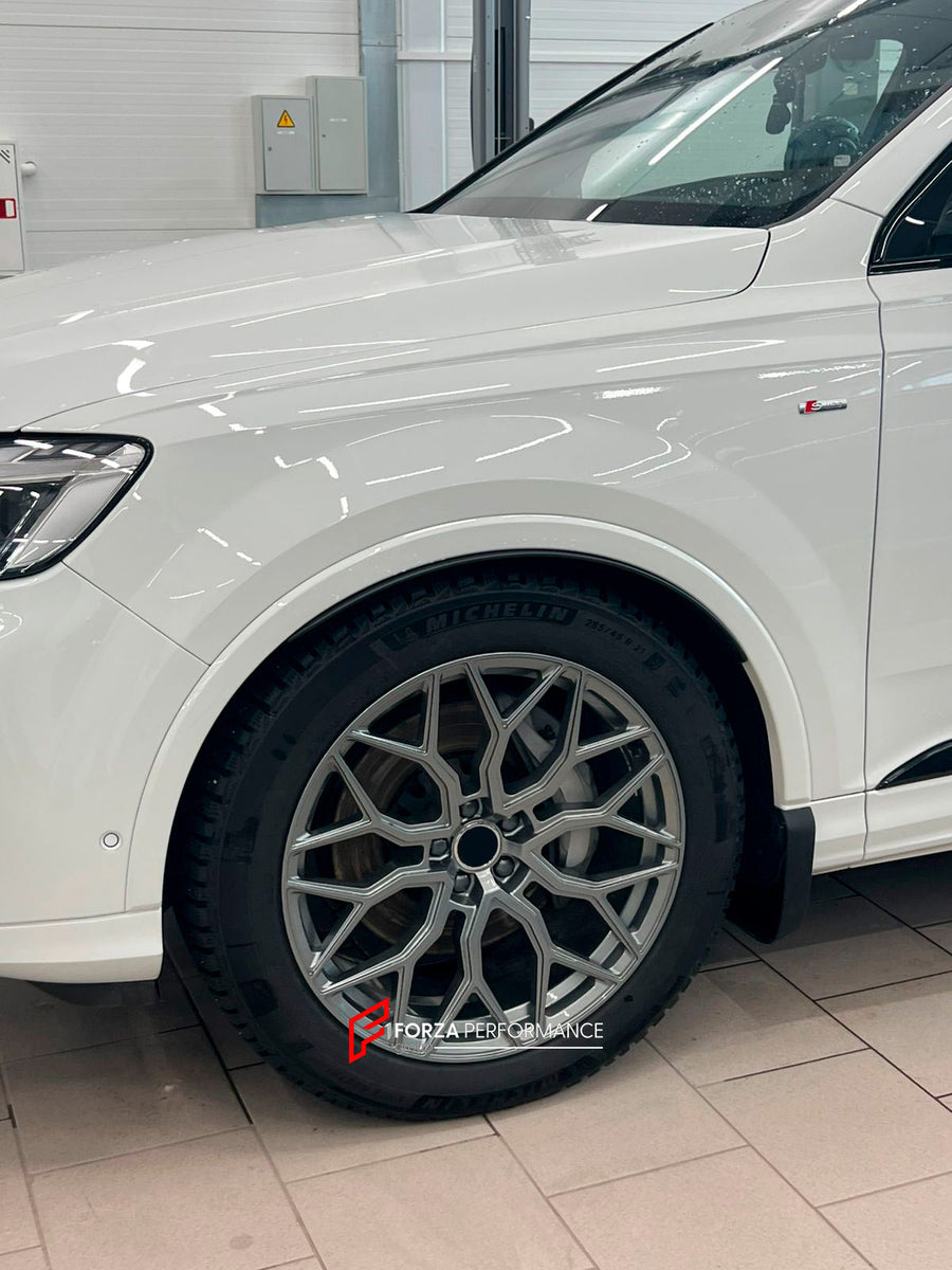 Buy Now 21 INCH FORGED WHEELS RIMS for AUDI Q7 4M FACELIFT 2024 and upgrade car parts from SIR Tuning at the Best Price. Headlights, Tail lights, Bodykits, Navigations, wheels and more - Fast & Free Shipping within Europe, US & Worldwide.