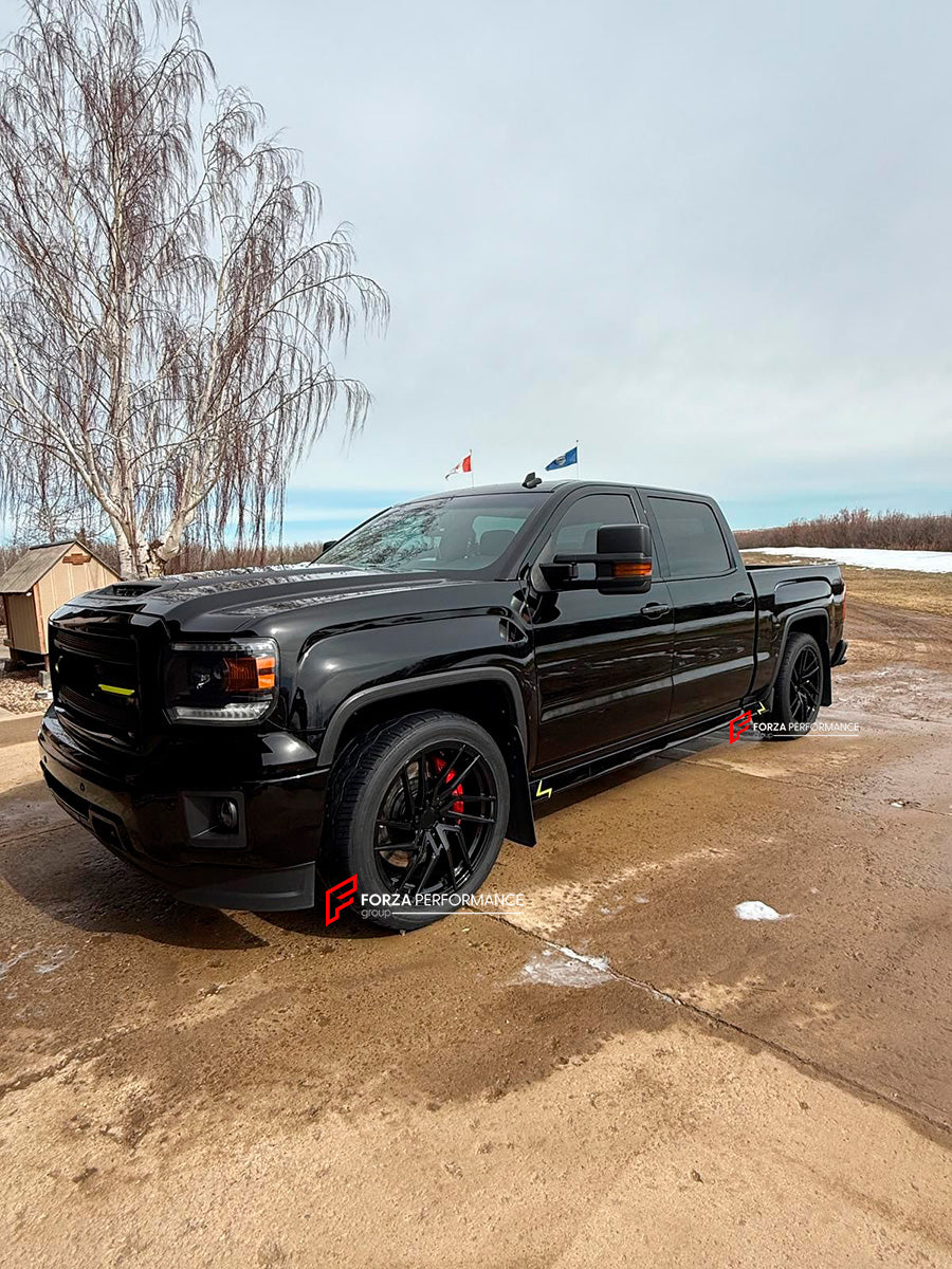 Buy Now 22 INCH FORGED WHEELS RIMS for GMC SIERRA 1500 2014 and upgrade car parts from SIR Tuning at the Best Price. Headlights, Tail lights, Bodykits, Navigations, wheels and more - Fast & Free Shipping within Europe, US & Worldwide.