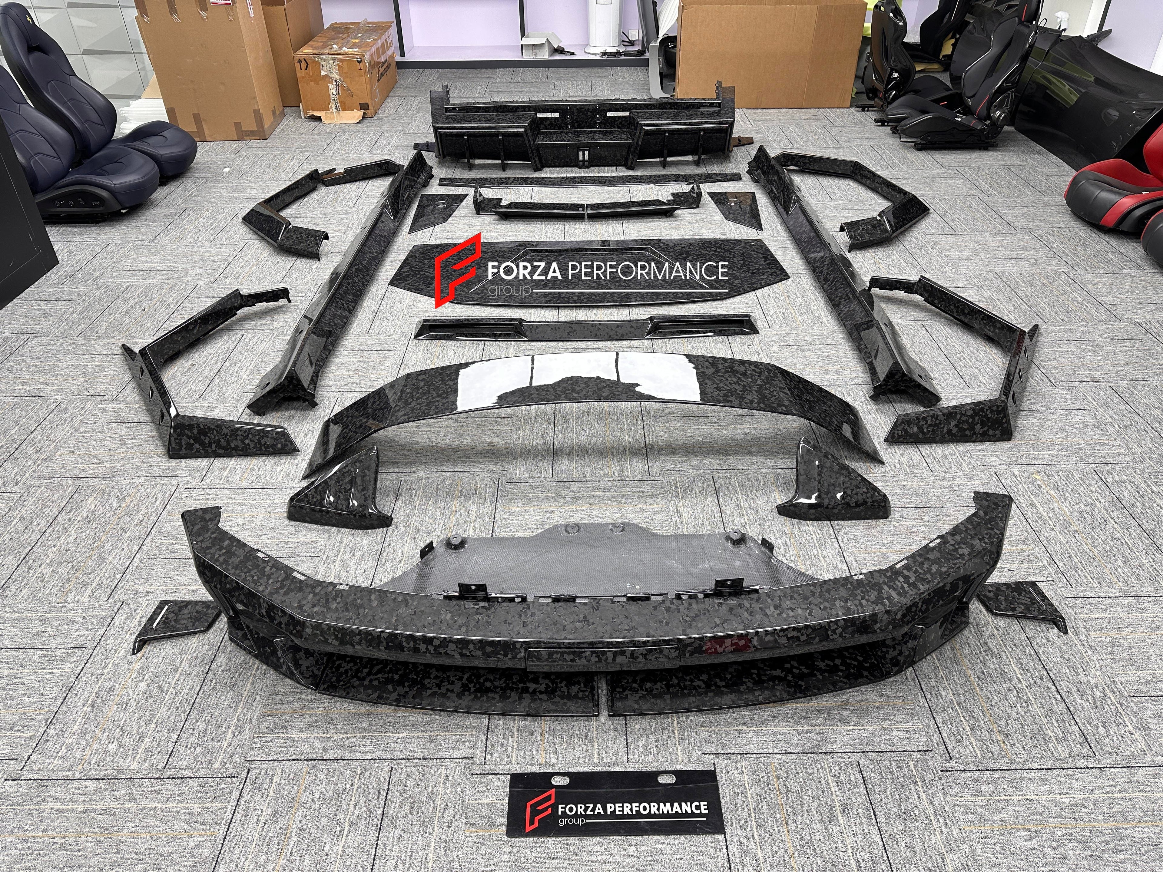FORGED CARBON BODY KIT for TESLA CYBERTRUCK 2023+