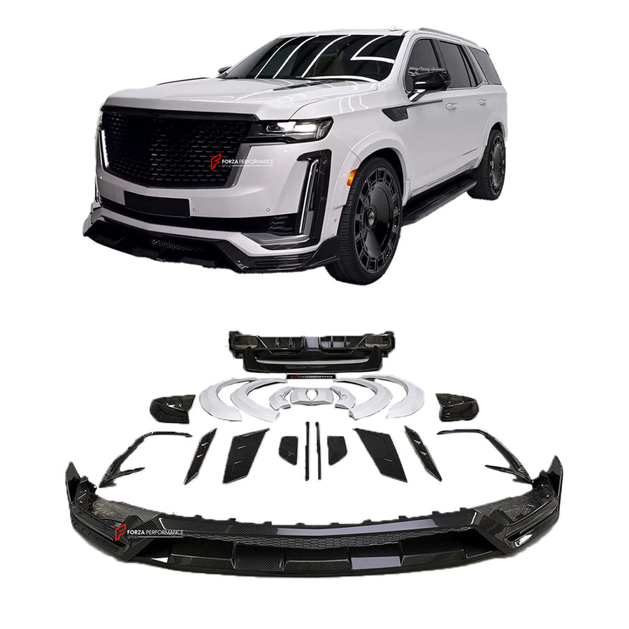 Buy Now WIDE BODY KIT for CADILLAC ESCALADE 2021 - 2024 and upgrade car parts from SIR Tuning at the Best Price. Headlights, Tail lights, Bodykits, Navigations, Body Kit and more - Fast & Free Shipping within Europe, US & Worldwide.