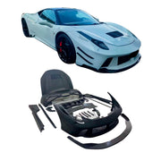 WIDE BODY KIT for FERRARI 458 ITALIA F136 COUPE 2009 - 2015