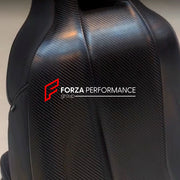 FR DESIGN DRY CARBON SEAT COVERS for ZEEKR 001