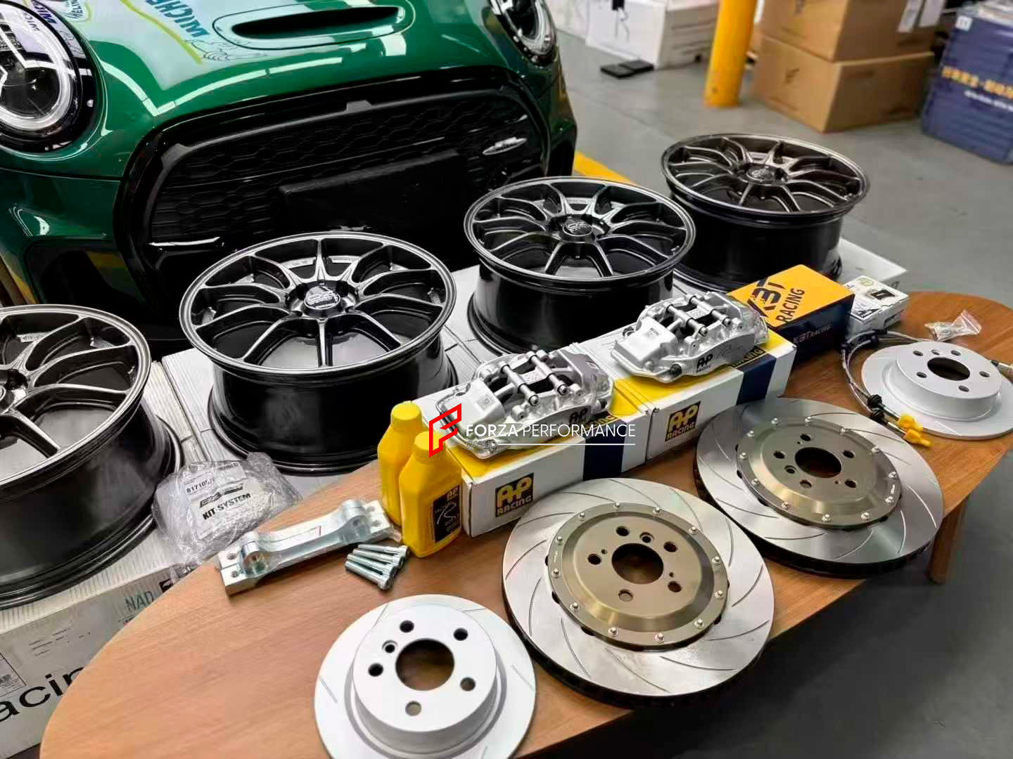 FRONT BIG BRAKE KIT BBK for MINI COOPER S F56 2021 - 2024