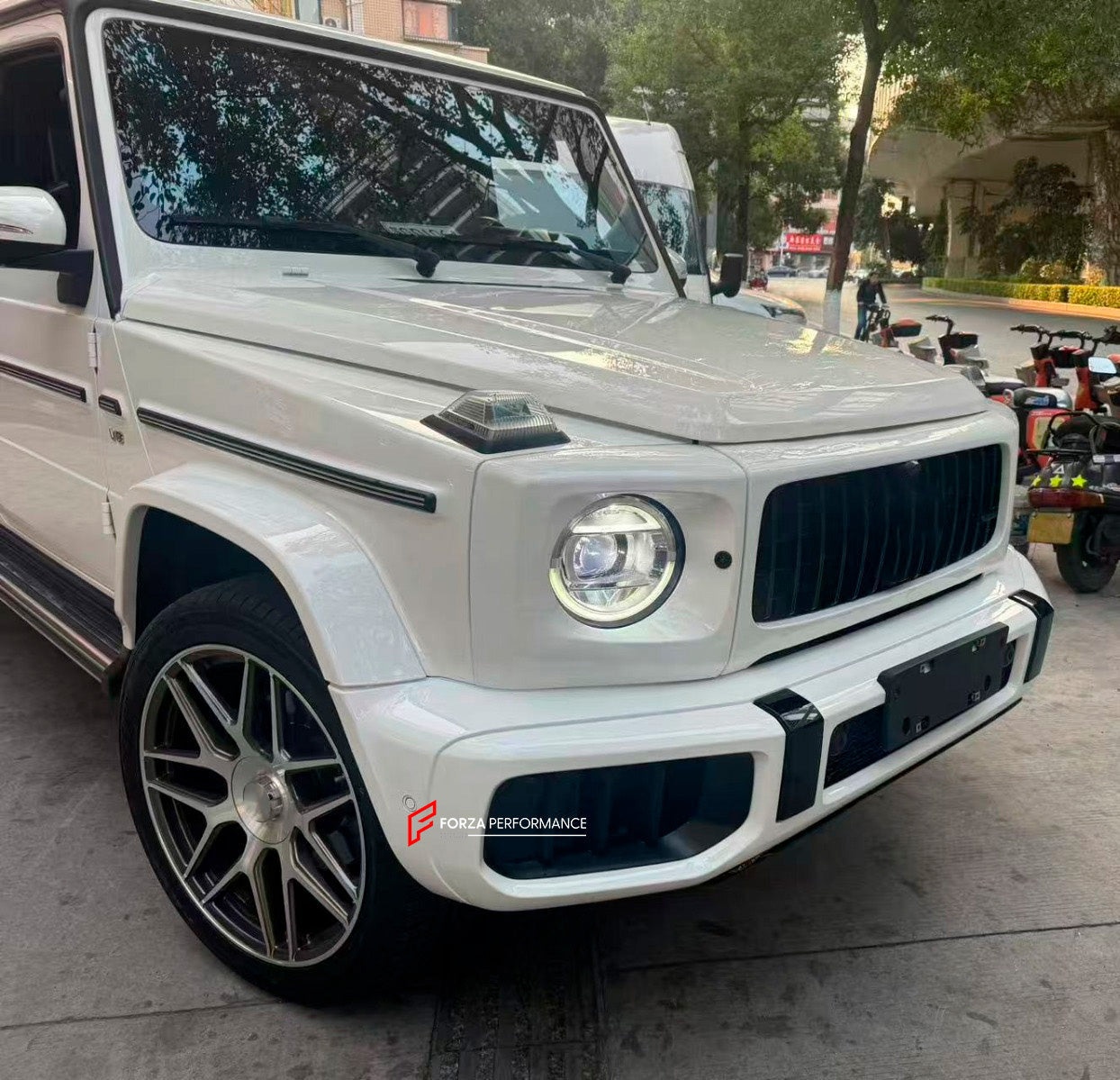 FRONT BUMPER AIR VENTS for MERCEDES BENZ G CLASS W464 G63 2018 - 2024 | W465