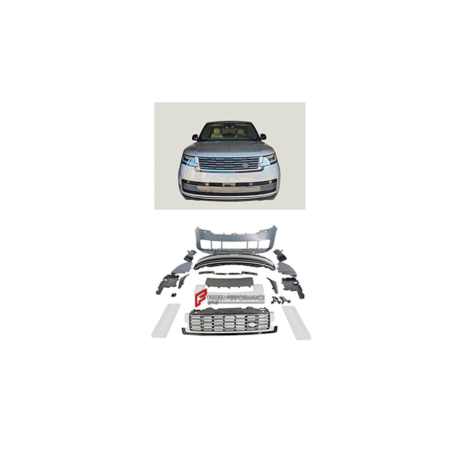 Buy Now FRONT BUMPER ASSEMBLY for LAND ROVER RANGE ROVER VOGUE 2023+ and upgrade car parts from SIR Tuning at the Best Price. Headlights, Tail lights, Bodykits, Navigations, Body Kit and more - Fast & Free Shipping within Europe, US & Worldwide.