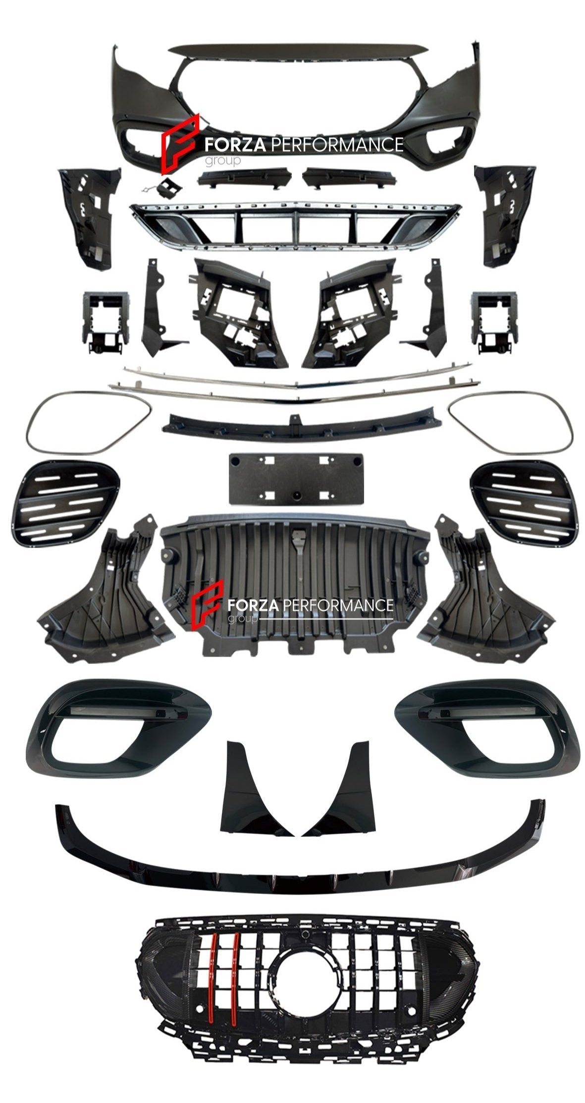 FRONT BUMPER ASSEMBLY for MERCEDES BENZ E CLASS W214 2023+