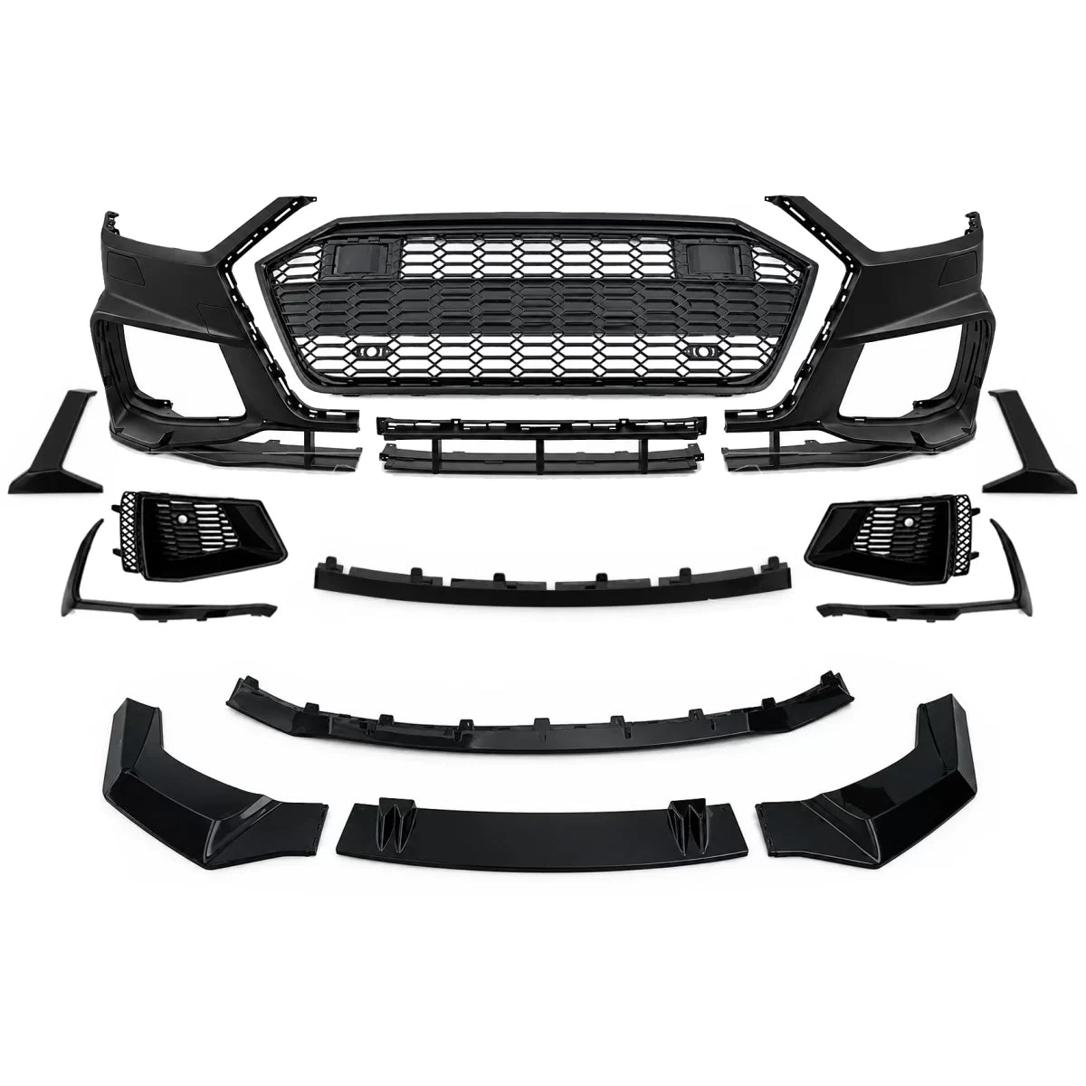Front Bumper suitable for Audi A7 C8 4K (2018-Up) RS7 Design – product image 1