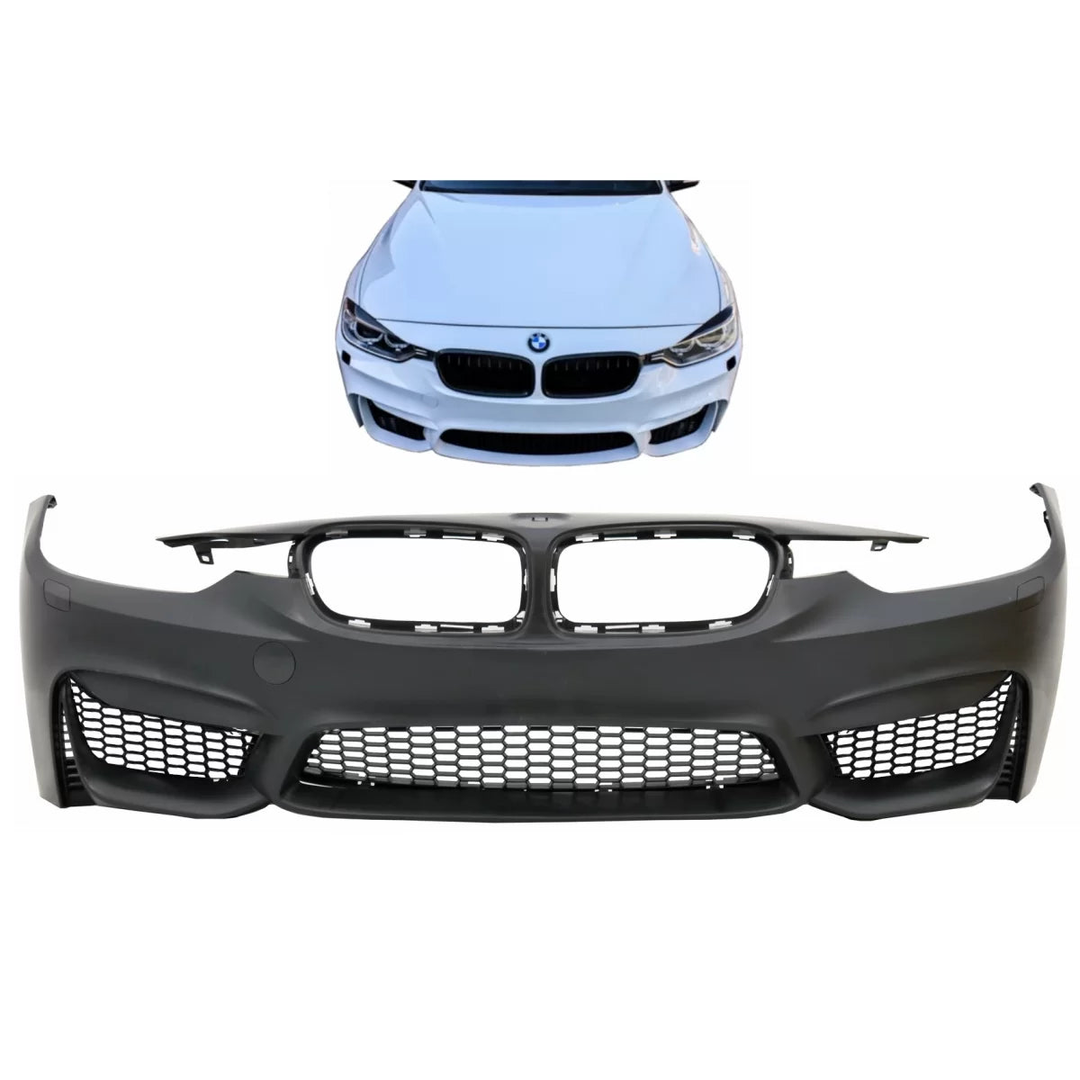 Front Bumper suitable for BMW 3 Series F30 F31 Non LCI & LCI (2011-2018) M3 Sport EVO Design – product image 1