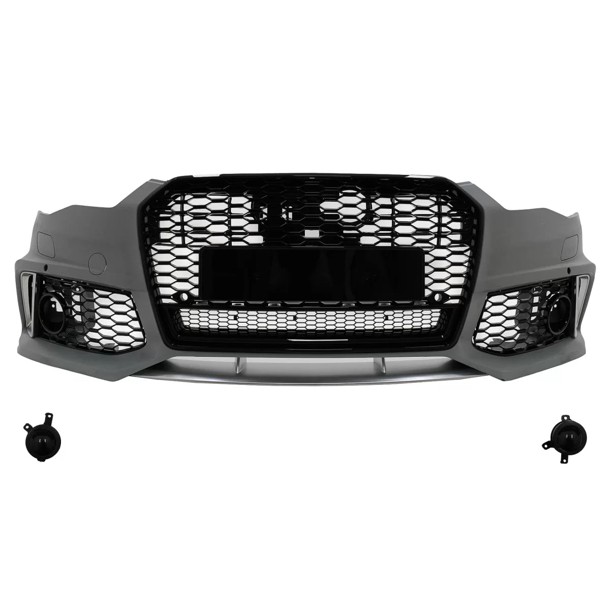 Front Bumper with Central Grille suitable for Audi A6 C7 4G Facelift (2015-2018) RS6 Design – product image 1