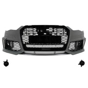 Front Bumper with Central Grille suitable for Audi A6 C7 4G Facelift (2015-2018) RS6 Design – product image 2