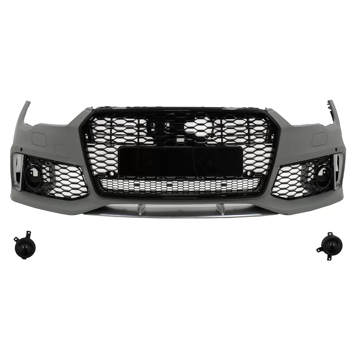 Front Bumper With Central Grille suitable for Audi A7 4G Facelift (2015-2018) RS7 Design – product image 1