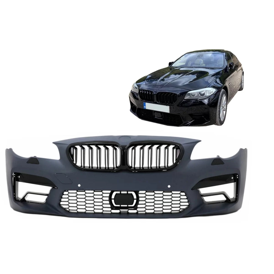 Front Bumper with Central Grilles suitable for BMW 5 Series F10 F11 (2011-2017) M5 2020 Style – product image 1