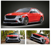 FRONT BUMPER REAR DIFFUSER for CADILLAC CT4 2020+ CT4 BLACK WING STYLE CT4 V STYLE