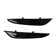 Front Bumper Flaps Side Fins Flaps suitable for Mercedes A-Class W177 V177 (04.2018-2022) A35 Design Black Edition – product 