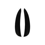 Front Bumper Flaps Side Fins Flics suitable for Mercedes E-Class W213 S213 C238 A238 E43 E53 Design Black Edition – product i