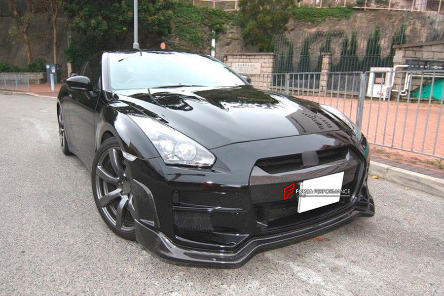 Buy Now FRONT BUMPER for NISSAN GT-R R35 TOM001B and upgrade car parts from SIR Tuning at the Best Price. Headlights, Tail lights, Bodykits, Navigations, Body Kit and more - Fast & Free Shipping within Europe, US & Worldwide.